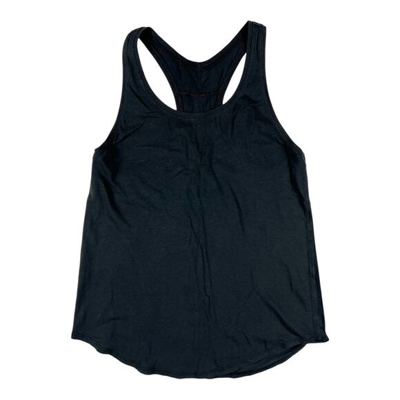 Lululemon Cool Racerback Black Tank Top Women’s Size 6 - Picture 1 of 8